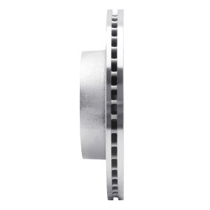 Land Rover Range Rover Brake Rotor (1) - Front Right - R1 Concepts - Drilled & Slotted - Silver - `94-`02